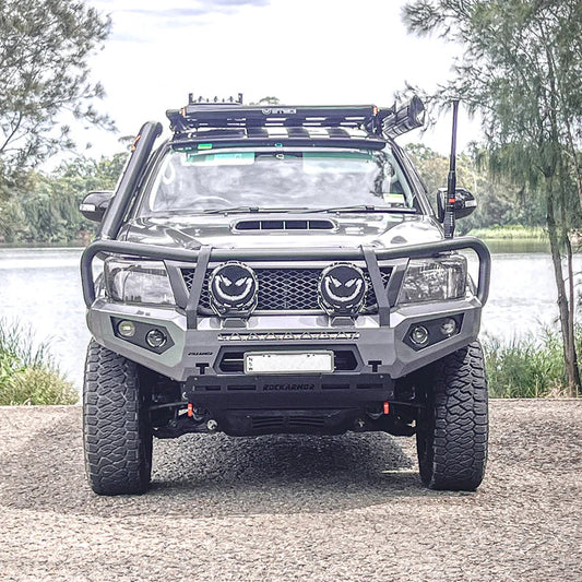 ROCKARMOR GT HOOP STEEL BULLBAR TO SUIT TOYOTA HILUX 2012-2015