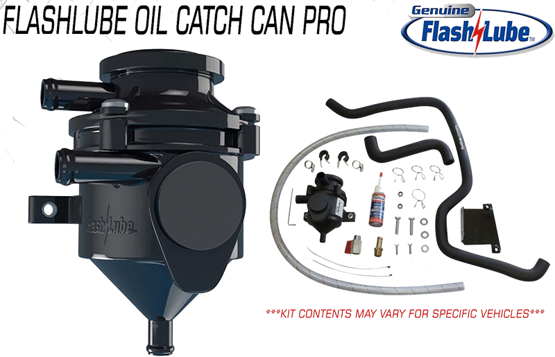 Flashlube Toyota Hilux VIGO Pro Catch Can Kit