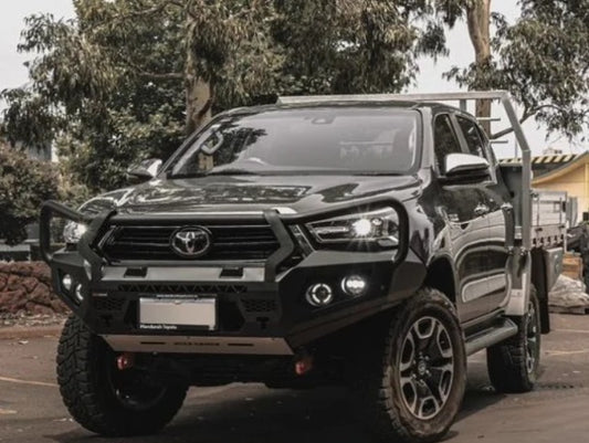 ROCKARMOR GT STEEL HOOP BULLBAR TO SUIT TOYOTA SR HILUX 2020-2024