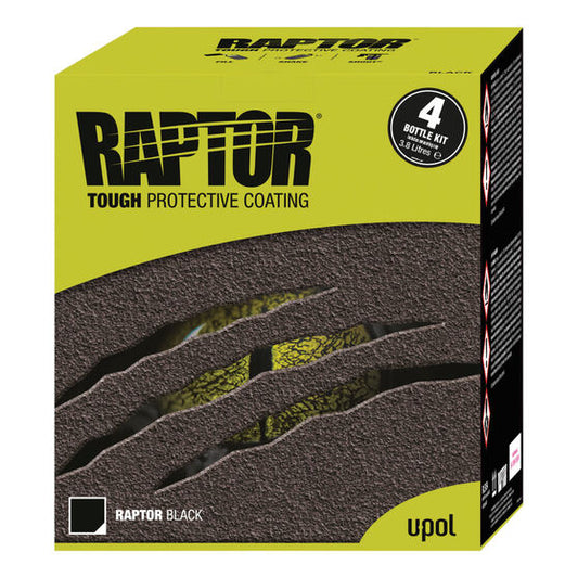 Raptor 2K Black Bedliner Coating Kit 4 Litre